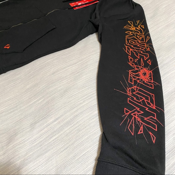 True Religion BrokenTrue Graphic Zip UP Sweatshirt - Picture 10 of 16